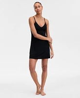 I.n.c. International Concepts Women's Lace-Inset Knit Chemise, Exclusively at Macy's