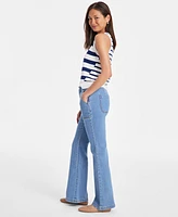 On 34th Women's Mid Rise Flared-Leg Jeans, Exclusively at Macy's