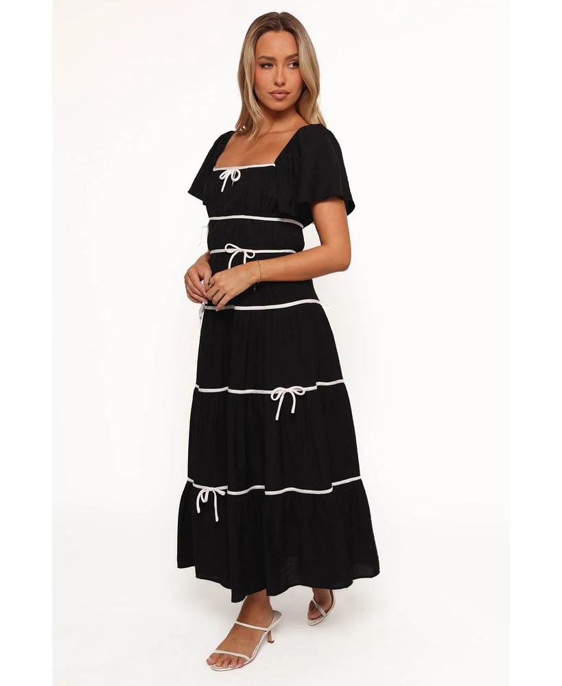 Petal and Pup Women's Harvey Maxi Bow Dress