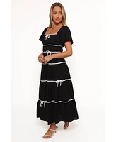 Petal and Pup Women's Harvey Maxi Bow Dress