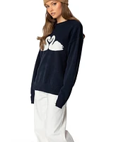 Edikted Women's Swan Oversized Knit Sweater