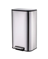 gaomon Kitchen Trash Can, Stainless Steel 50 Liter / 13 Gallon Garbage Can