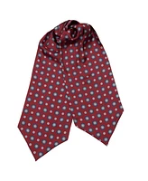 Burano - Silk Ascot Cravat Tie for Men