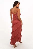 Petal and Pup Women's Ciao Ruffles Maxi Dress