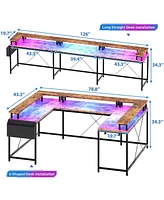 gaomon U Shaped Desk
