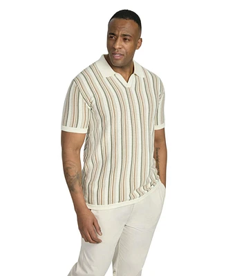 Johnny Bigg Men's Brighton Stripe Knit Polo