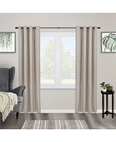 Kenney Birkin 3/4" Decorative Curtain Rod with Fast Fit Easy Installation