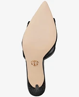 Things Ii Come Women's Shena Luxurious Slip-on High-Heel Pointed Toe Mule Dress Sandals