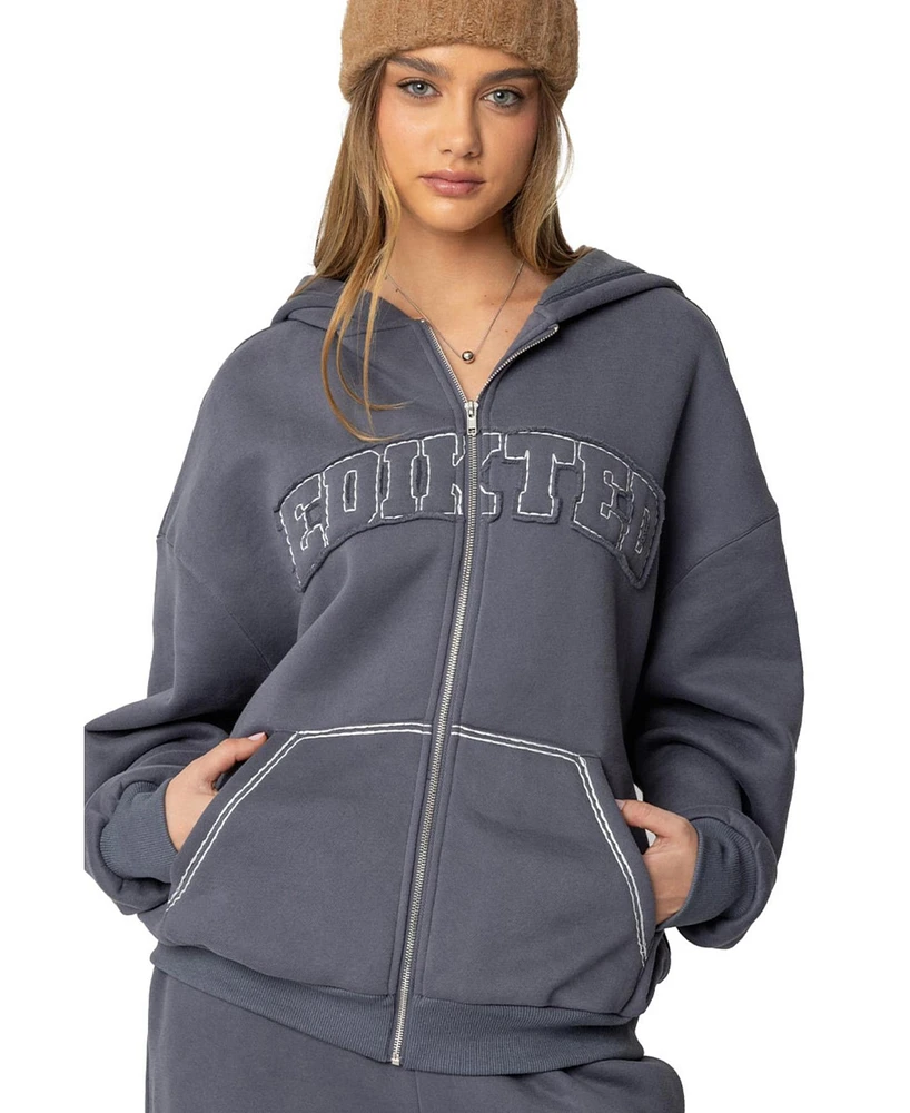 Edikted Women's Forever Oversized Hoodie