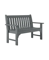 WestinTrends 4-Piece Hdpe Outdoor Patio Furniture Couch Set