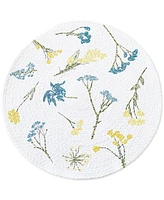 Lenox Wildflowers All-Over Round Placemats, Set of 2