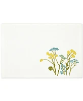 Lenox Wildflowers Border Embroidered Placemat, 13" x 19"