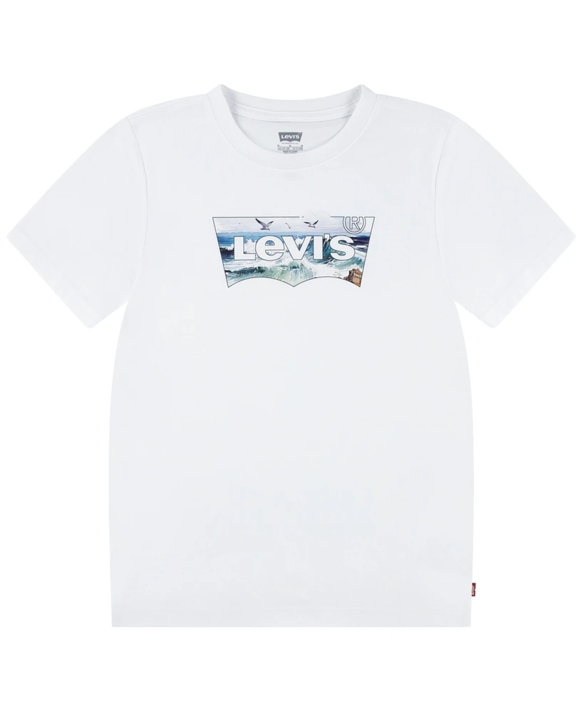 Levi's Big Boys Crashing Waves Batwing T-Shirt