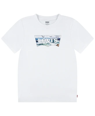 Levi's Big Boys Crashing Waves Batwing T-Shirt