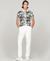 Tommy Hilfiger Men's Big & Tall Printed Short-Sleeve Polo Shirt