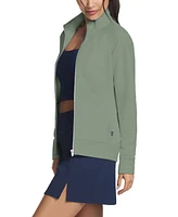 Skechers Women's GoWalk Ribbed Hoodless Jacket