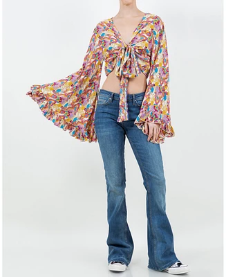 Dreamy Daisy Wrap Top