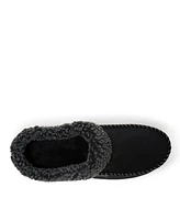 Dearfoams Men's Brendan Moccasin Toe Clog House Shoe Slipper