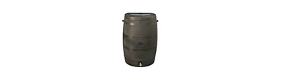 Slickblue Rain Water Collection Barrel with Brass Spigot for Eco-Friendly Water Harvesting