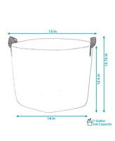 Pack of -Gallon Garden Grow Bags for Vegetables