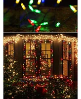 Twinkle Star Led Battery Operated Christmas Lights with 8 Lighting Modes for Decoration