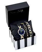 Jessica Carlyle Women's Quartz Two Tone Metal Alloy Watch, 33mm