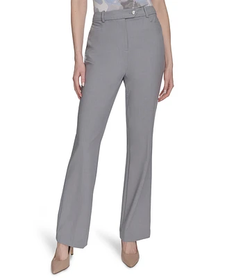 Calvin Klein Women's Modern Fit Straight-Leg Pants