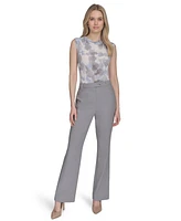 Calvin Klein Women's Modern Fit Straight-Leg Pants