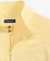 Club Room Men's Cotton-Blend Harrington Mock-Neck Jacket, Exclusively at Macy's