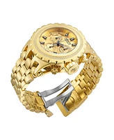 Invicta Men's 37325 Reserve Quartz Chronograph Gold Dial Watch