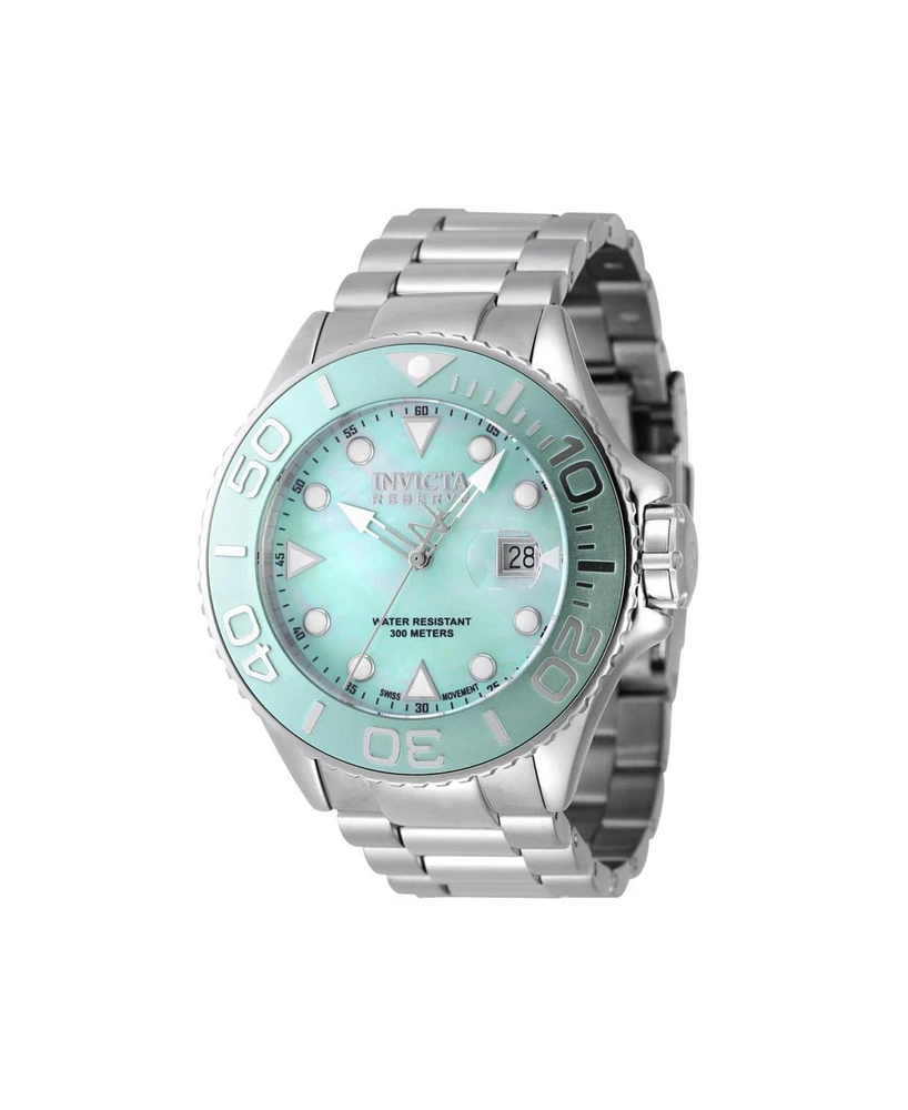 Invicta Women's 47210 Reserve Quartz 3 Hand Turquoise Dial Watch