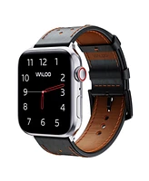 Waloo Breathable Leather Band For Apple Watch