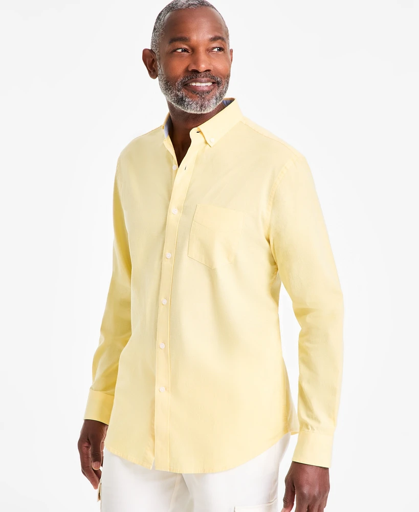 Club Room Men's Solid Oxford Shirt, Exclusively at Macy's