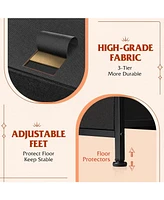 Wlive Dresser for Bedroom with 5 Drawers Wide Drawer Organizers Chest of Fabric Living Room Closet Hallway