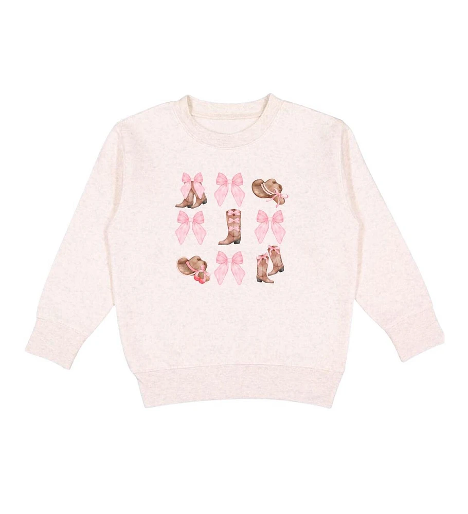 Sweet Wink Toddler Girls Coquette Cowgirl Sweatshirt