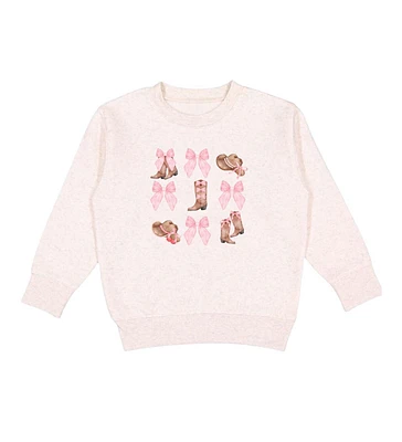 Sweet Wink Toddler Girls Coquette Cowgirl Sweatshirt