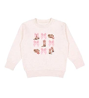 Sweet Wink Toddler Girls Coquette Cowgirl Sweatshirt