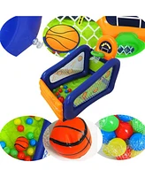 Sugift Kids Play Center Ball Pit Inflatable for Indoor and Outdoor