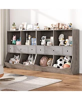 gaomon Toy Storage Organizer with 3 Movable Drawers