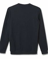 Quiksilver Men's Flanders Waffle Crew Long Sleeve Shirt
