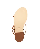 Schutz Women's Annete Round Toe Flat Sandals