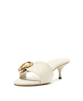 Schutz Women's Olga Kitten Heel Sandals