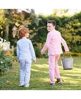 Hope & Henry Toddler Boys Heirloom Linen Suit Pant