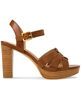 Lauren Ralph Women's Soffia Ankle-Strap Slingback Dress Sandals