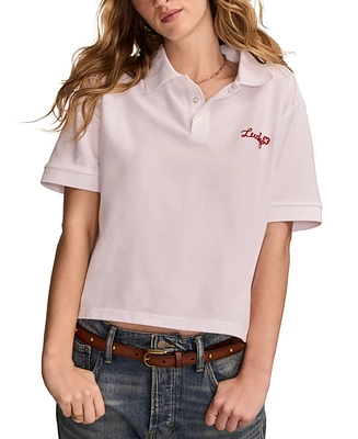 Lucky Brand Women's Polo T-Shirt