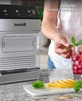 Tzumi ionchill QuickCube Nugget-Shaped Compact Countertop Ice Maker