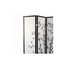 Slickblue Paper 4-Panel Room Divider for Elegant and Practical Space Division