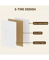 gaomon 15 Drawers Fabric Dresser for Bedroom, Tall Vertical Storage Dresser & Chests of Drawers, Storage Drawer Organizer w/Metal Frame