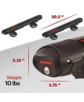Yakima FatCat Evo 4 Skis or 2 Snowboards Mount Roof Rack, Fits T-Slot Crossbars