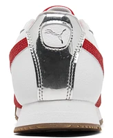 Puma Big Girls Roma 24 Holiday Glitz Casual Sneakers from Finish Line